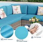 8 Pieces Outdoor Patio Furniture Set - Image 2