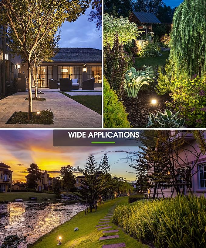 L LOHAS LED 5W Dusk to Dawn Outdoor Lighting, Auto On/Off 3000K Landscape - Image 8