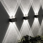 8-Pack Solar Fence Lights, Up & Down Lighting, 50LM/25LM 4 Modes, IP65 - Image 7