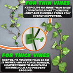 Plant Wall Clips for Climbing Plants 110 Pcs - Image 4