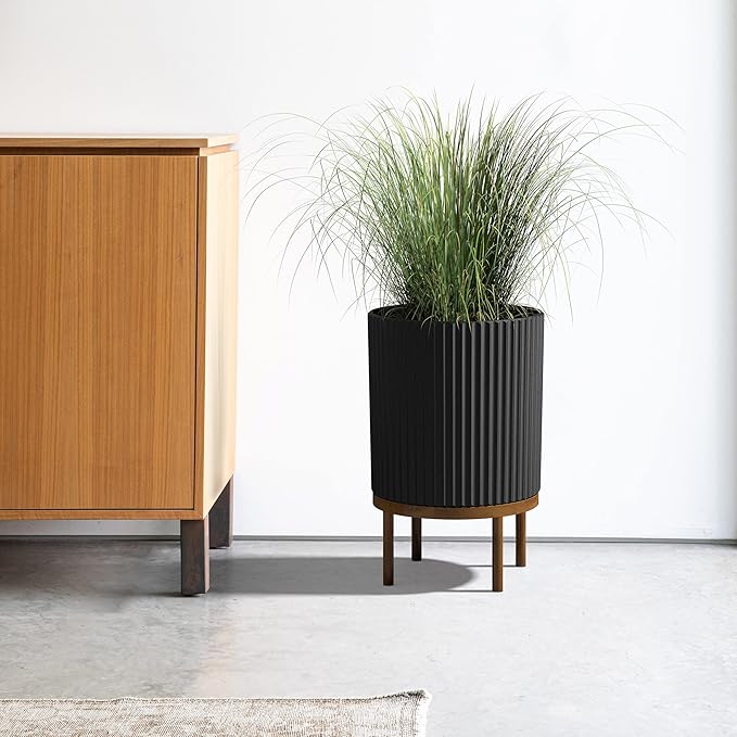 Veradek Demi Series Round Planter w/ Stand - Image 4