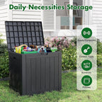 Outdoor Storage Box, Resin Deck Boxes Indoor and outdoor, Waterproof Storage - Image 4
