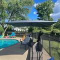 PURPLE LEAF 9' X 11.5' Patio Umbrella by PURPLELEAF
