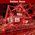 Nisocy 200 LED Red String Lights - Image 6