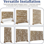 Outdoor Privacy Screen, Freestanding Privacy Fence Panels - Image 5