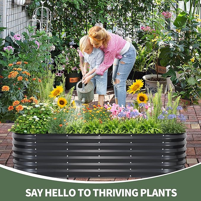 1MORE Raised Garden Bed- Planter Garden Boxes Outdoor, Raised Beds - Image 7