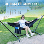 PNAEUT Double Hammocks with Stand - Image 2