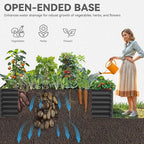 YITAHOME 96x48x24 in Galvanized Raised Garden Bed Kit, Large Metal Planter Box - Image 3