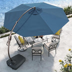 Grand patio 12 FT Sunbrella Cantilever Umbrella by GrandPatio