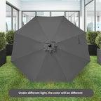Simple Deluxe 9' Patio Umbrella Outdoor Table Market Yard Umbrella - Image 6
