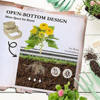 Outsunny 3-Tier Galvanized Steel Raised Garden Bed Kit, 62.25" x 43" x 32.25" - Image 4