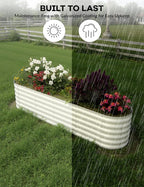 GarveeLife 8x2x1.5 ft Galvanized Raised Garden Bed - Image 6