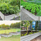 JERIA 12×4×1ft Raised Garden Bed - Image 6