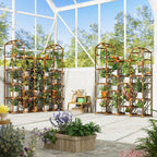 EnHomee Plant Stand Indoor Plant Stands Outdoor Tall Plant Shelf - Image 5