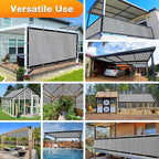 Artpuch Outdoor Pergola Shade Cover 4x20 FT Sun Shade Cloth - Image 6
