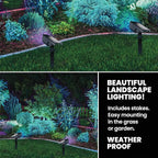 Bell+Howell Solar Lights Outdoor Bionic Burst Waterproof IP67 Path Lights - Image 5