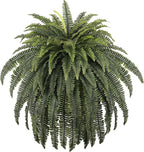 68" Artificial Ferns for Outdoor, UV Resistant Giant Faux Boston Fern Bush by ForestPrince