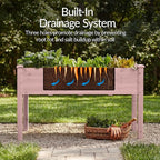 Best Choice Products 48x24x30in Raised Garden Bed, Elevated Wood Planter Box - Image 4