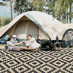 SAND MINE Waterproof Outdoor Rug 9x18 ft, Plastic Reversible Rug, Modern Area - Image 7