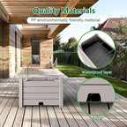 Raised Garden Bed, 21 Gallon Self-Watering Outdoor Raised Planter Box - Image 7