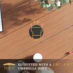 VICLLAX 50" Outdoor Round Patio Table - Image 5