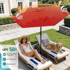 AreShark 7.5FT Patio Umbrella Table Market Umbrella - Image 7