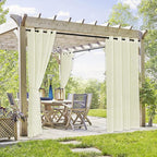 RYB HOME 2 Panels Outdoor Curtains by RYBHOME