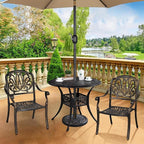 Yaheetech 18'' Patio Umbrella Base 26.5lbs Heavy Duty Antiqued Outdoor Market - Image 7
