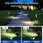 Solar Lights Outdoor Waterproof IP65, Super Bright LED, Cool Light 2 Lighting - Image 2