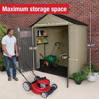 Rubbermaid Resin Outdoor Storage Shed - Image 7
