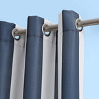 Sun Zero Valencia Cabana Stripe Indoor/Outdoor UV Protectant Energy Efficient - Image 2