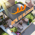 Artpuch 90% Sun Shade Cloth, 10 x 20 FT Pergola Shade Cover Canopy - Image 3