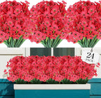 AGIRL 24 Bundles Artificial Flowers by AGIRL