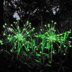 JJGoo Solar Firework Lights, 2 Pack 120 LEDs 2 Lighting Modes Solar Garden - Image 4