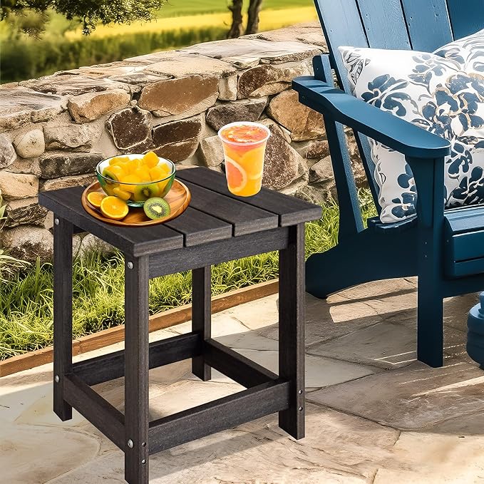 LZRS Adirondack Square Outdoor Side Table - Image 6