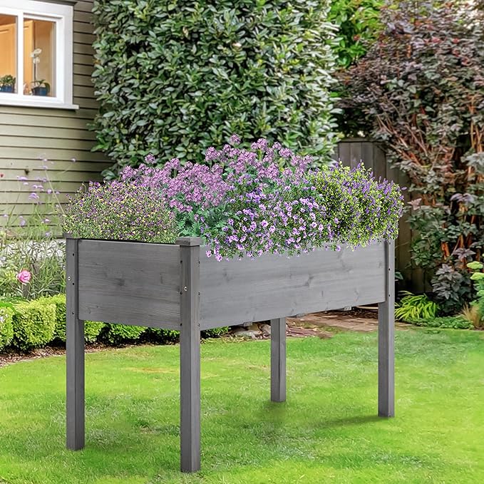 Yaheetech 1pc Raised Garden Bed Outdoor - Image 9