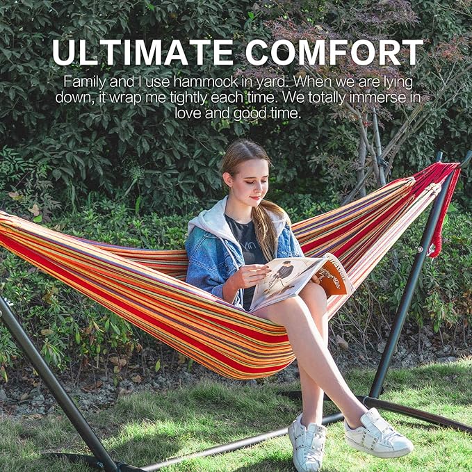 PNAEUT Hammocks and Stand Double - Image 2