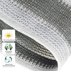 Tronssien Rectangle 12'x16' Sun Shade Sail, 95% UV Blockage Canopy Awning - Image 3