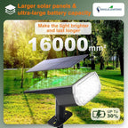 DINGLILIGHTING Solar Lights Outdoor Waterproof: IP65 Led Spot Light Decorations - Image 2
