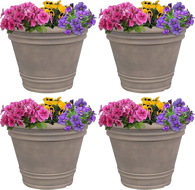 Sunnydaze 20-Inch Franklin Large Plant Pot by SunnydazeDecor