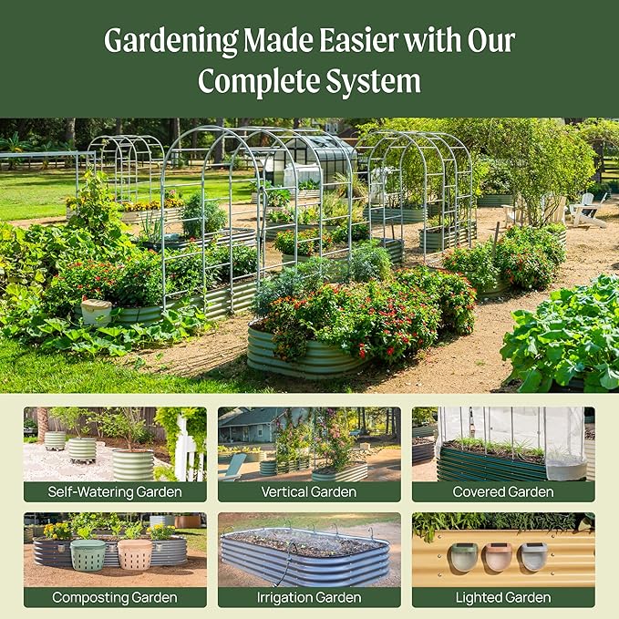 Vego garden Raised Garden Bed Kit, Terra Cotta - Image 8
