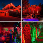 Red Solar Spot Lights Outdoor, 20 LED Waterproof IP65 Solar Landscape Light - Image 6