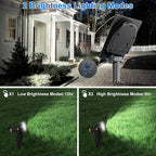 Solar Spot Lights Outdoor, Solar Landscape Spotlights IP65 Waterproof 9.8ft - Image 4