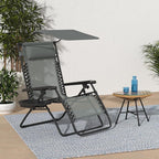 Best Choice Products Folding Zero Gravity Outdoor Recliner Patio Lounge Chair - Image 2