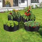 LBTING 4Pcs 30 Gallon Plant Grow Bags, Fabric Raised Planting Bed Heavy Duty - Image 7