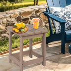LZRS Adirondack Square Outdoor Side Table - Image 5