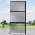Casaphoria Metal Privacy Screen Outdoor, Jason- Black by Casaphoria