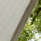 Amgo Custom Size 10' x 18' x 20.6' Gray Right Triangle Sun Shade Sail UPF50+ - Image 9