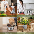 CADANI 5-Pack Metal Plant Stands - Image 6
