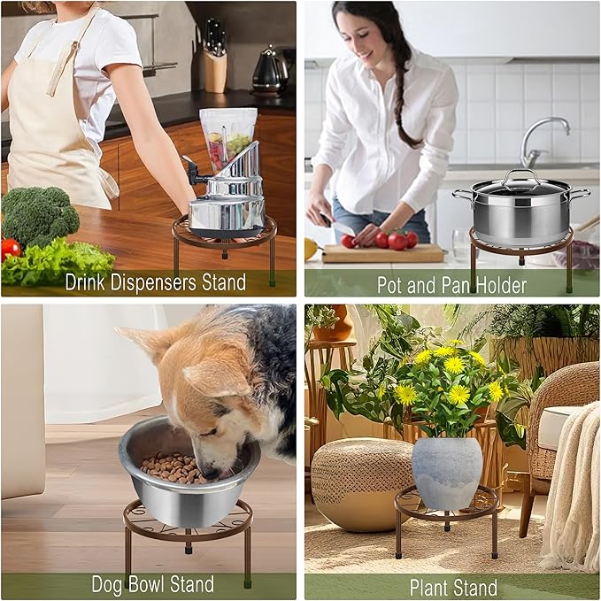 CADANI 5-Pack Metal Plant Stands - Image 6